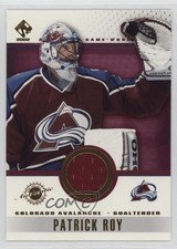 2001-02 Pacific Private Stock Game-Used Gear Patrick Roy #30 HOF e9p