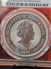 2021-P Platypus Australia $2 PCGS MS70 1.5 Oz .999 Fine Silver  Coin — photo 2