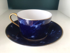 Tasse En Porcelaine de Limoges dans le gout de Sèvres