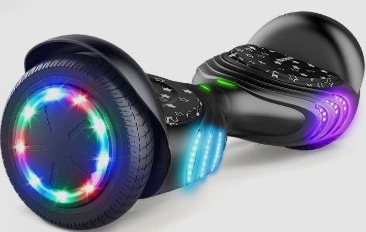 Led Lights Self-balancing Scooter Ul2272 Certified 6.5" Whee