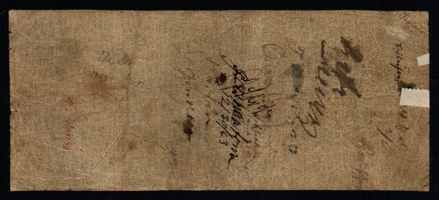 SCARCE Bank of Orange County, Chelsea, VT 1861 $5 Signed/Dated Broken ...
