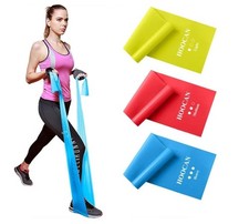 Hoocan Resistance Bands Set of 3 Elastic Exercise Bands Physical Therapy