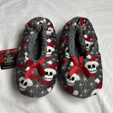 NEW Nightmare Before Christmas Slipper Socks Size S/M, Shoe Size 5.5-7.5 NWT