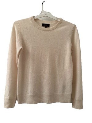 Quince Women s 100% Mongolian Cashmere Sweater. Size XS. Ivory