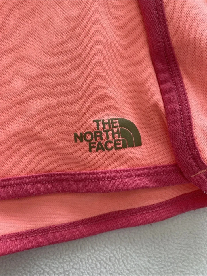 Pantalones Cortos para Correr The North Face Niña Medianos 10/12 Rosa Atléticos Elastizados Foto 2 de 4