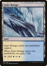 NM Sejiri Refuge, MTG, Commander 2018, Magic the Gathering, 280