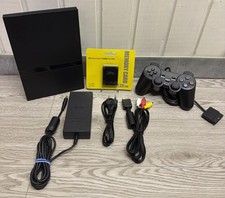 PS 2 Konsole slim (PlayStation) SCPH- 77004 Controller, Kabel, Memory Card