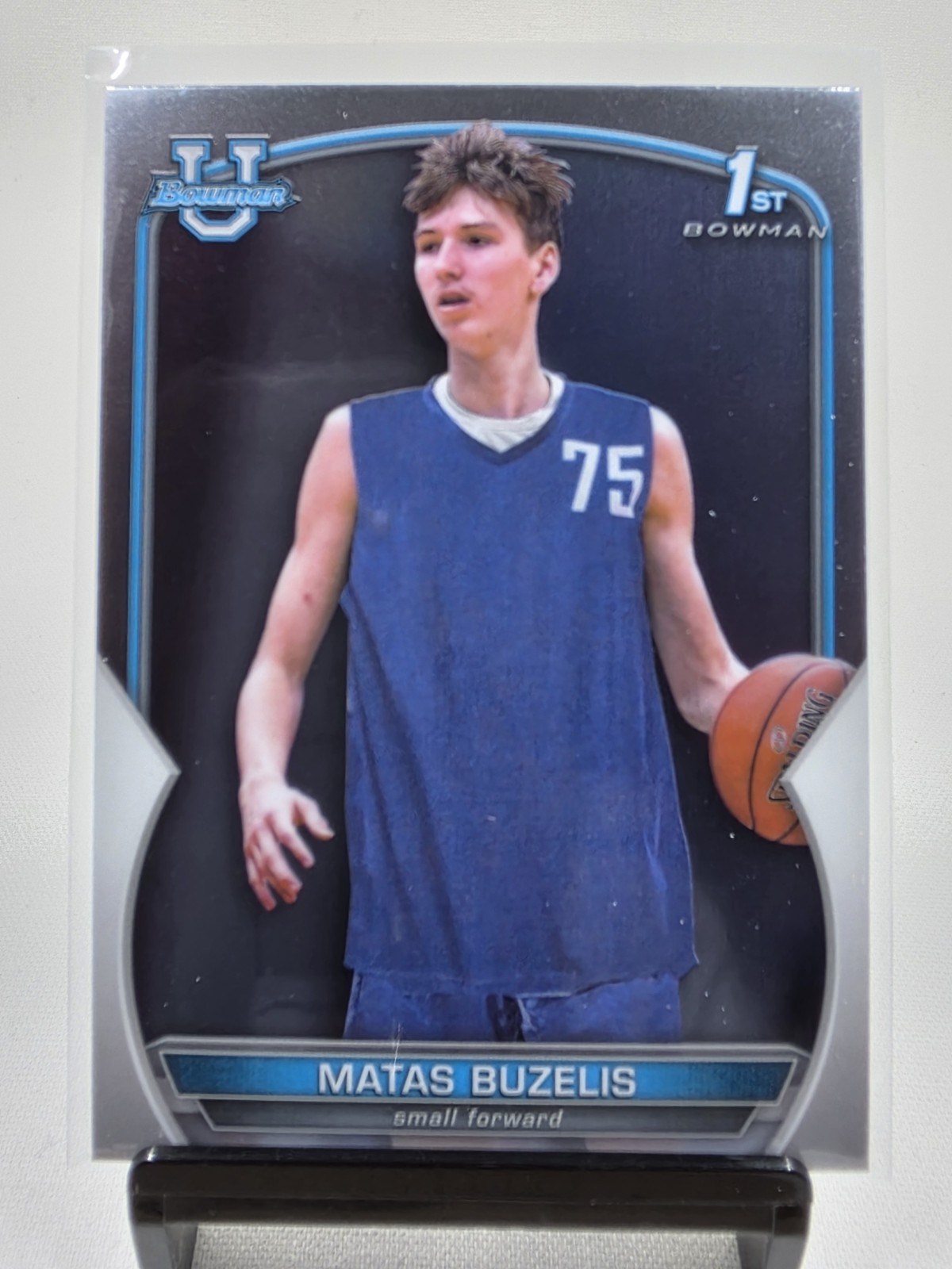 Matas Buzelis 2022-23 Bowman University Chrome #84 Bulls