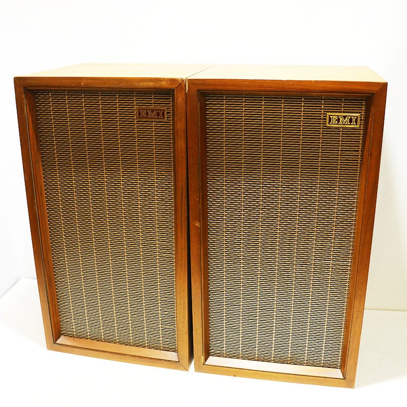 DDP Rare EMI DLS 519 Speakers Pair All Alnico Abbey Road Studio Vintage EX JP
