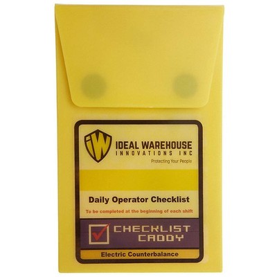 IDEAL WAREHOUSE INNOVATIONS, INC. 70-1071-CP Replacement Checklist Book,1 3/8'' W