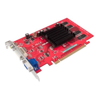 ASUS ATI Radeon X300 SE 128MB PCIe 1xDVI 1xVGA Tested Working