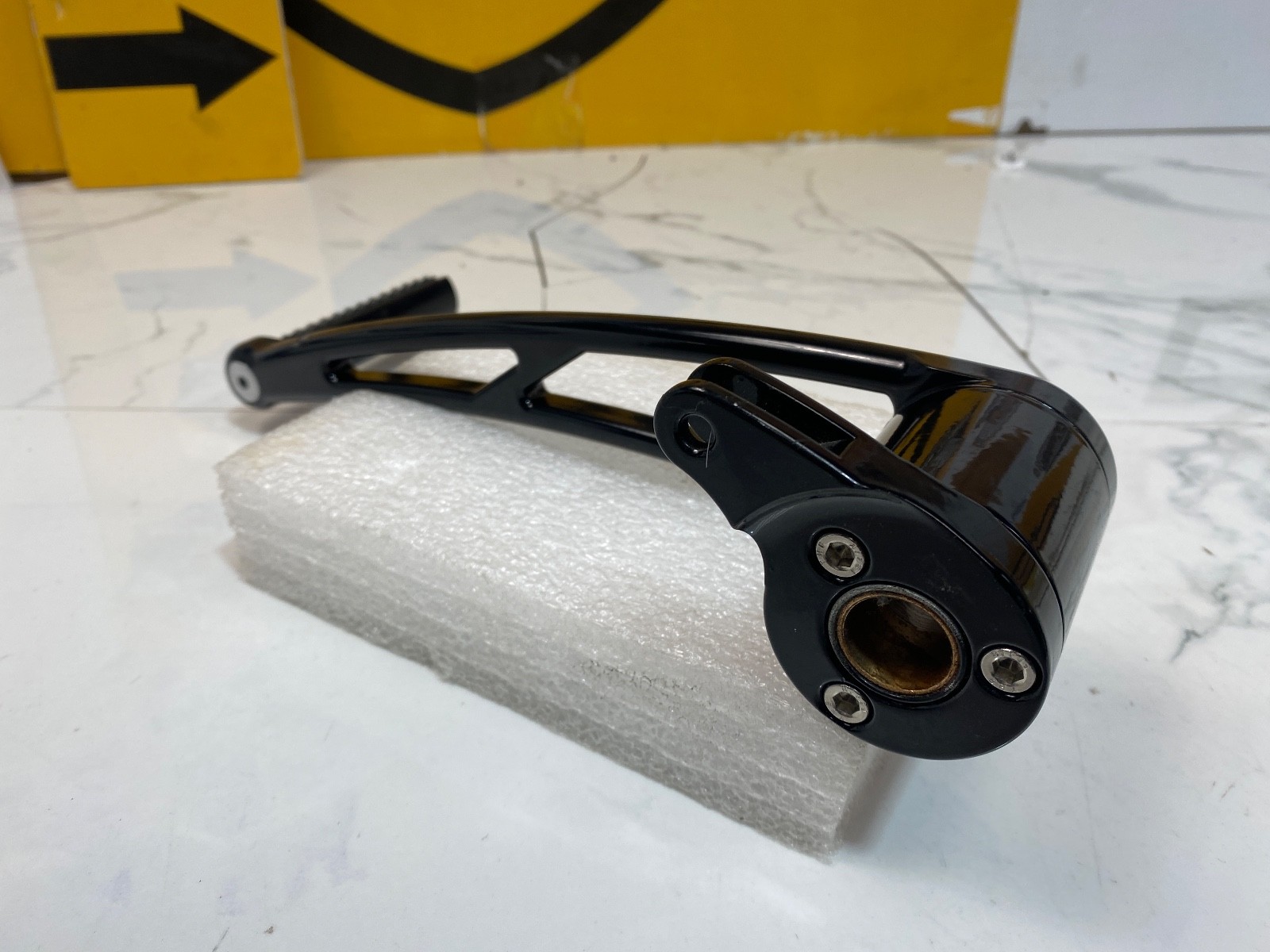 Bad-Dad 00-26 Touring Softail Rear Brake Pedal Billet Lever Forward Control