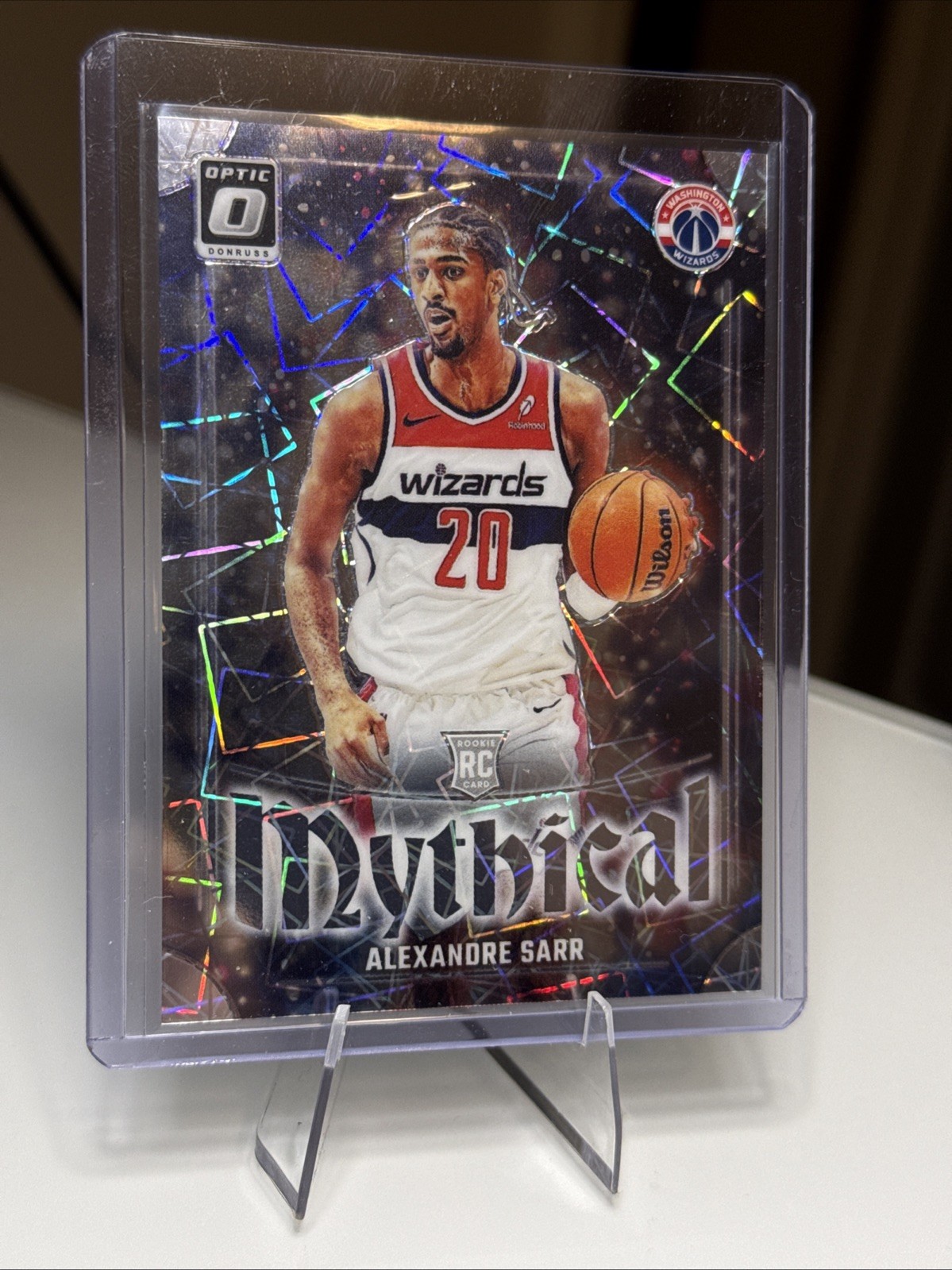 🔥🔥🔥2024-25 Panini Donruss Optic Alexandre Sarr Mythical  CASE HIT SSP RC