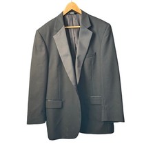 Joseph A Bank Tuxedo Notch Jacket 510 B 100 Wool 44R