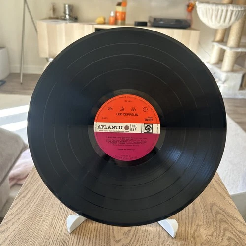 Led Zeppelin IV 1971 UK Plum First Press Misprint Vinyl Porky Pecko RARE