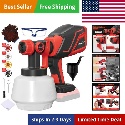 #ad #ad Cordless Paint Sprayer for Mwk M18 18V BatteriesElectric Paint Sprayer with ... $86.39