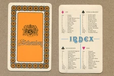CANADIAN SCHENLEY DISTILLERES Index SWAP PLAYING CARD