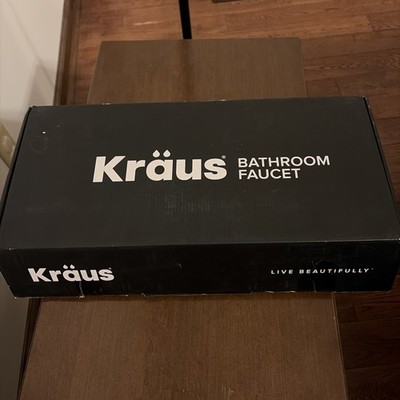 Kraus KVF-1200BG Arlo 1.2 GPM Deck Mounted Bathroom Faucet w Pop-up Drain
