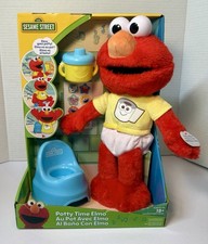 Sesame Street Potty Time Elmo Kids Interactive Plush Potty Training Toy NEW 2025