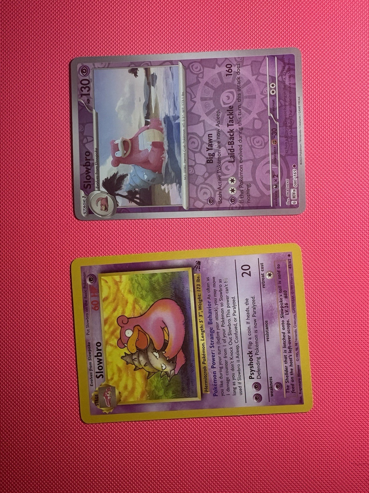 Slowbro 43/62 & 80/165