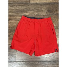 NWT RHONE 7" Swift Lined Running Shorts Mens Medium Red Training Gym