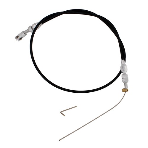 For LS1 Chevy 36" Stainless Steel Black Throttle Cable 4.8 5.3 5.7 6.0