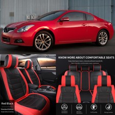 For Nissan Altima 05-2015 Coupe Car Covers Pu Leather Front 2-seat Cushion Cover