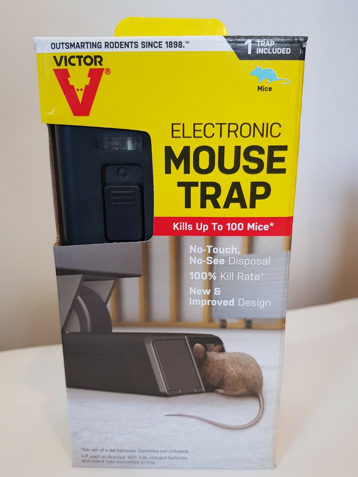 Piège à souris électronique Victor pour protéger le grenier et la cave des rongeurs en hiver