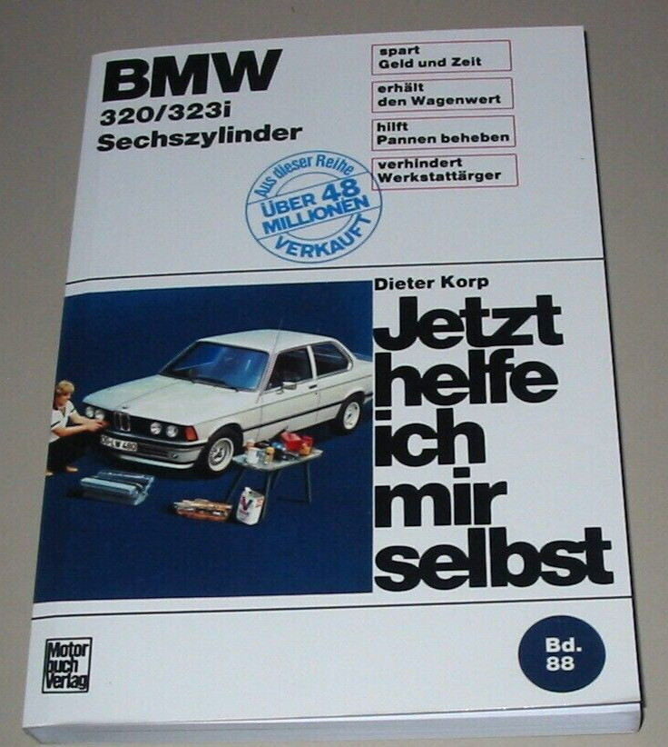 Thumbnail - Reparaturanleitung Bmw 3er E 21 E21 320 323i 6 Zylinder Motor Bis 1982