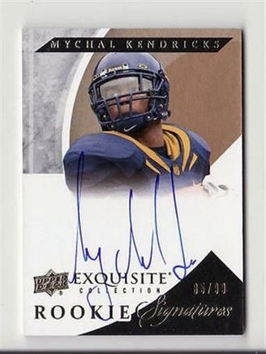 2012 Exquisite Collection Autograph #81 Mychal Kendricks /99 Auto - Flat S/H - Picture 2 of 2