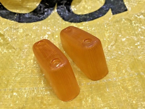 Honda Super Cub C100 C102 C105 CA100 CA102 CA105T Front Signal Winker Lens NEW - Picture 4 of 6