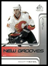 2001-02 SP Game Used NEW GROOVES Scott Nichol Rookie /499 Calgary Flames #68