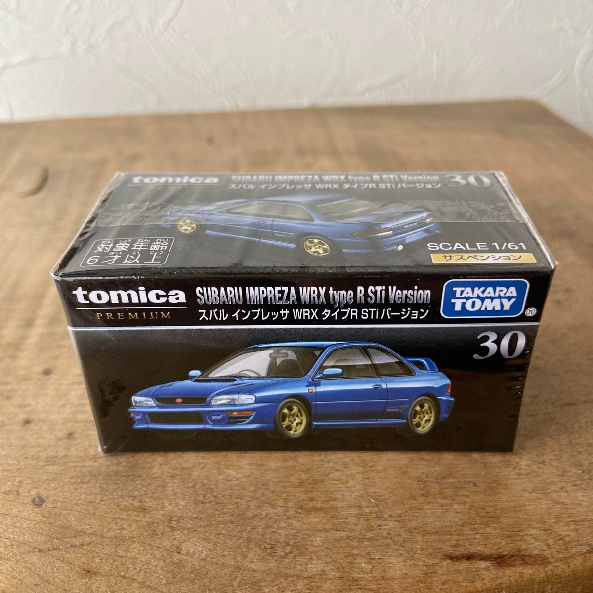 SUBARU IMPREZA WRX type R STi Version tomica PREMIUM unopened from