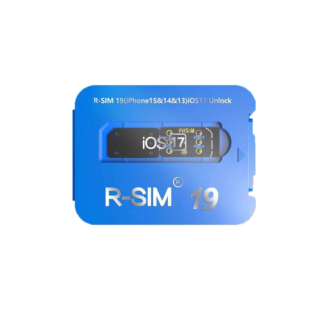 R-SIM 19 NEW QPE Stable IOS17 Unlock SIM Card for iPhone 15 14 Pro