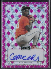 CAM JOHNSON 2022 Leaf Perfect Game RC XRC Auto 1/1 Oklahoma Sooners