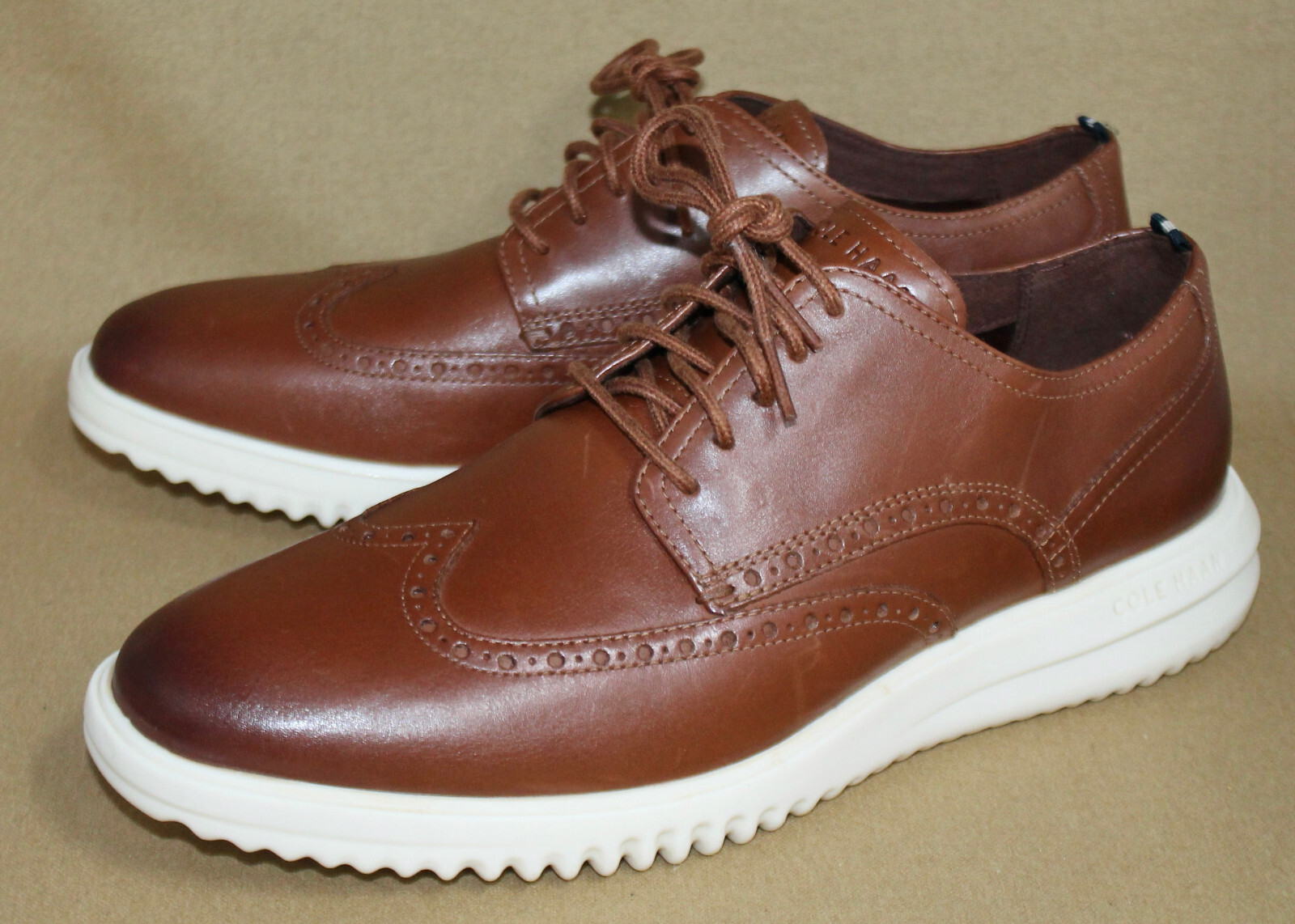 New COLE HAAN Grand+ Wingtip Oxford Men 