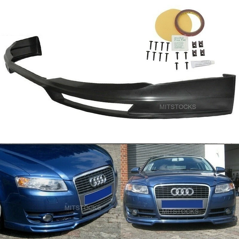 Front Spoiler Splitter for Audi A4 B7 Sedan Avant 2004-2008 v1