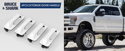 4PCS Exterior Door Handle For Ford F250 F350 2017-2020 ZE - Picture 7 of 8
