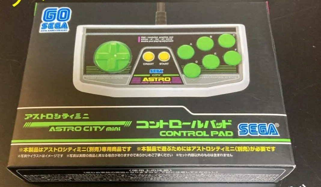 SEGA ASTRO CITY mini コントロールパッド SEGA Astro City Mini Control Pad | eBay