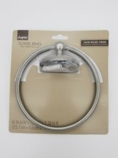 Towel Ring by Chapter in Satin Nickel Finish