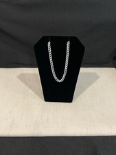 925 Sterling Silver Mens Curb Cuban Link Chain Necklace 16 18 20 22 24 26 28 30