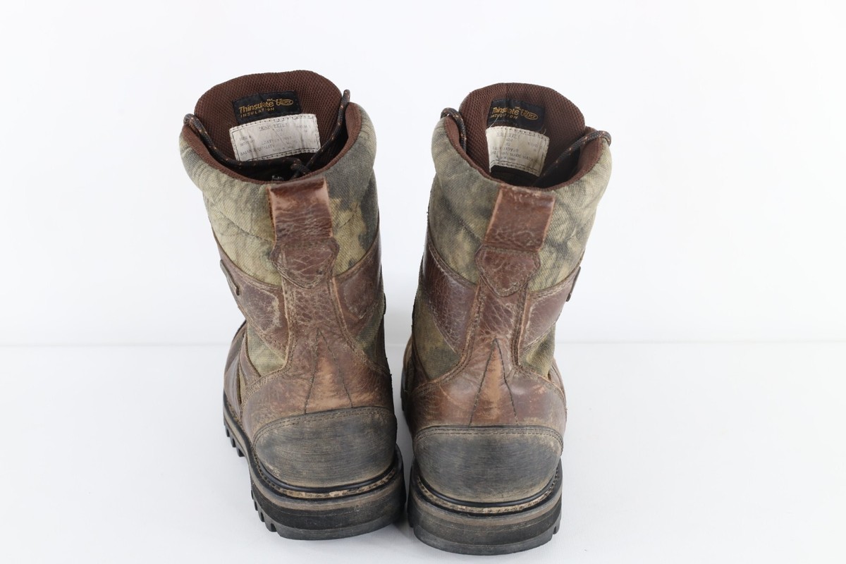 Vintage Red Wing Boots Irish Setter Mens 8 Distressed Goretex Camouflage Boots Vintage Red Wing Boots Irish Setter Mens 8 Distressed  main image 3