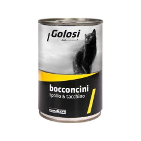 Golosi Cat Bocconi Pollo e Tacchino 400gr