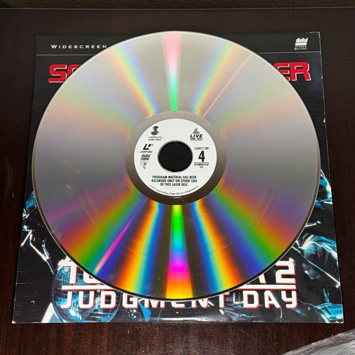 Terminator 2 Judgement Day Laserdisc Widescreen Digital (1992) 2-Disc - Picture 10 of 11