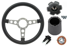 Silver Spoke Formula Steering Wheel Kit 1969-1976 GTO Firebird Grand Prix