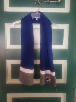 Indianapolis Colts Scarf NFL ~Blue, White