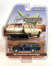 Greenlight Ford Ltd Crown Victoria Station Wagon Police 1984 1:64 36040F