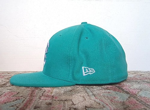 Chicago Cubs New Era Hat Cap Fitted 7 1/2 Rare Teal Spring Blue Green 59fifty - Picture 3 of 8