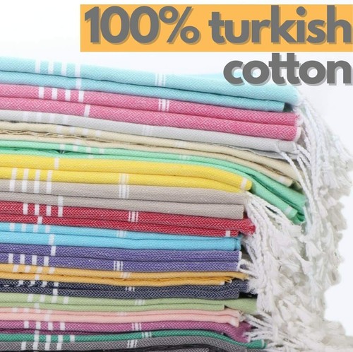 Padishah Home,XXL 100% Turkish Cotton,Bath Beach Gym Pool Yoga Towel 39'' X 70 - Picture 166 of 336