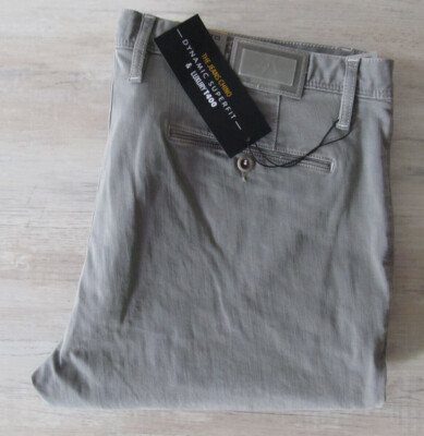 ALBERTO ROB SLIM CHINO HOSE W 38/30 grau Col. 930 *NEU* 99,95 